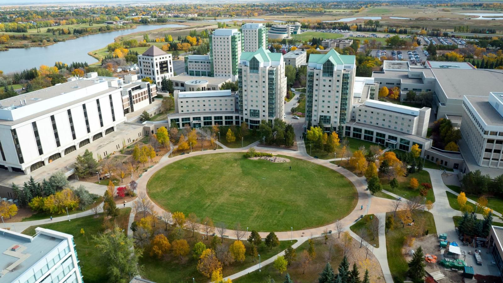 University of Regina aerial view